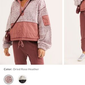 FP Movement by Free People Dried Rose Heather Sweatshirt